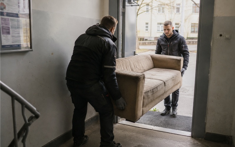 Mēbeļu izvešana Rīgā un Pierīgā